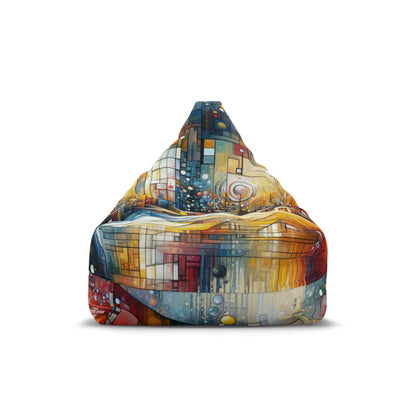 Reflective Habitation Art Bean Bag Chair Cover