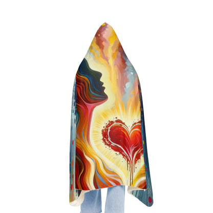 Unified Awakening Heart Snuggle Blanket