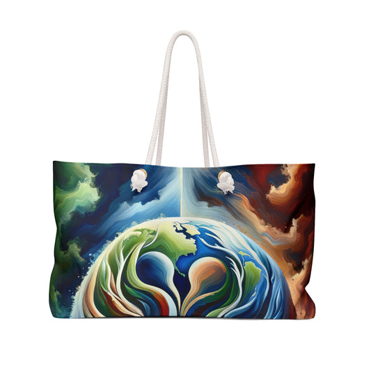 Interconnected Earth Advocates Weekender Bag