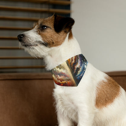 Linguistic Resonance Cascade Pet Bandana Collar