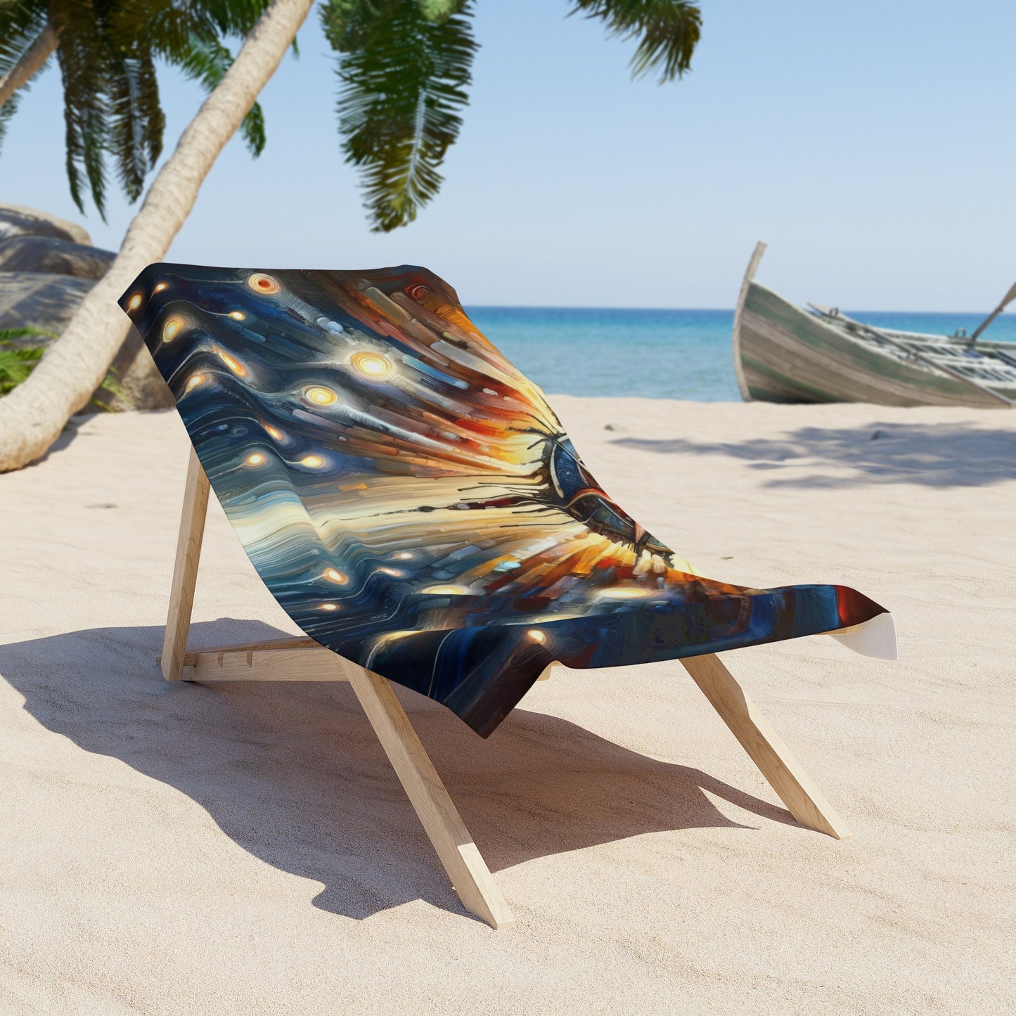 Wisdom Compass Journey Beach Towel