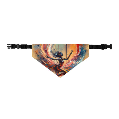 Decision Dance Tachism Pet Bandana Collar
