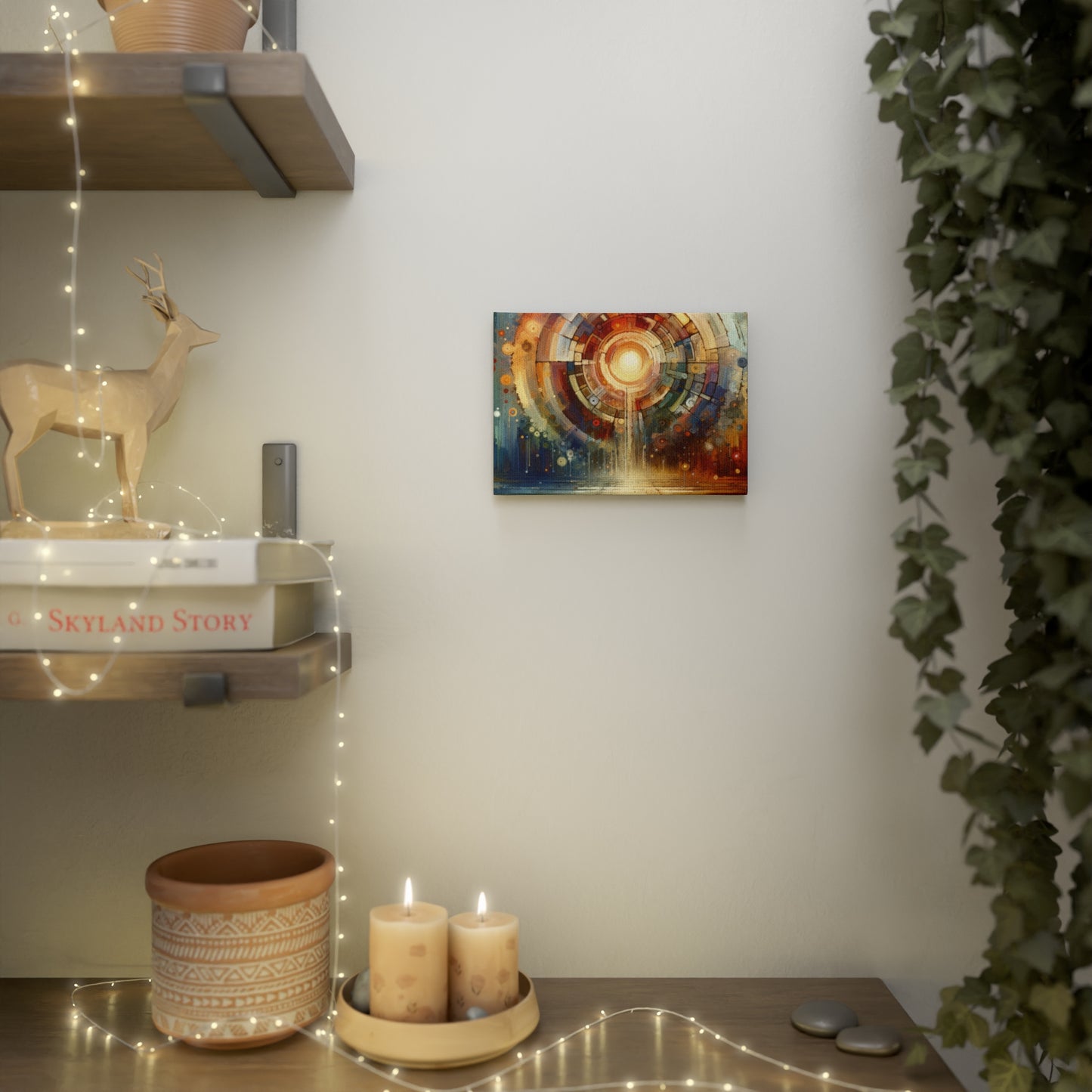 Majestic Quest Aura Canvas Photo Tile