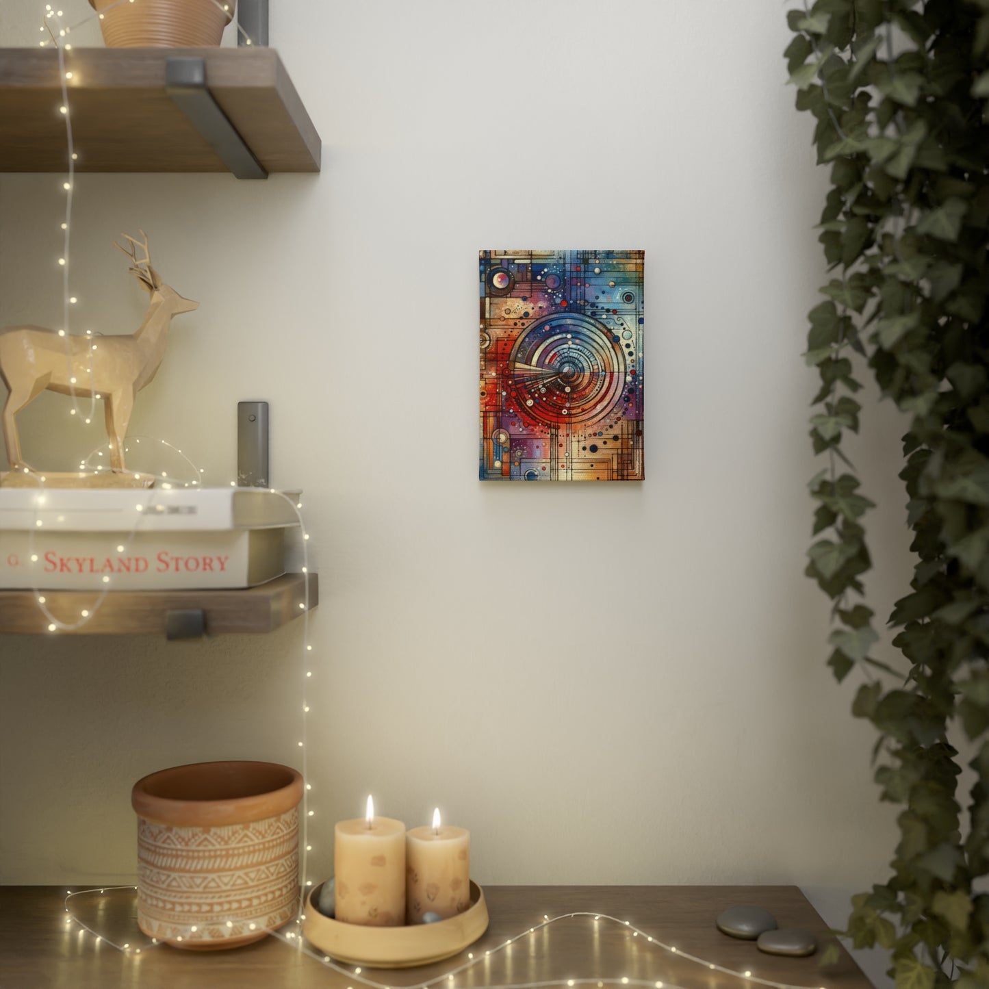 Rituals Over Routines Canvas Photo Tile