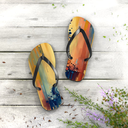 Patience Essence Tachism Flip Flops