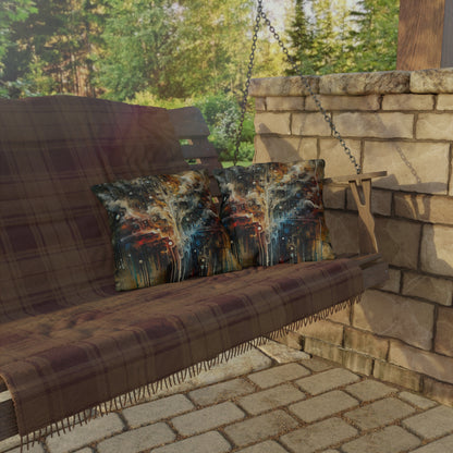 Integral Stewardship Abstract Outdoor Pillows