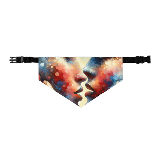 Dialogue Trust Tachism Pet Bandana Collar
