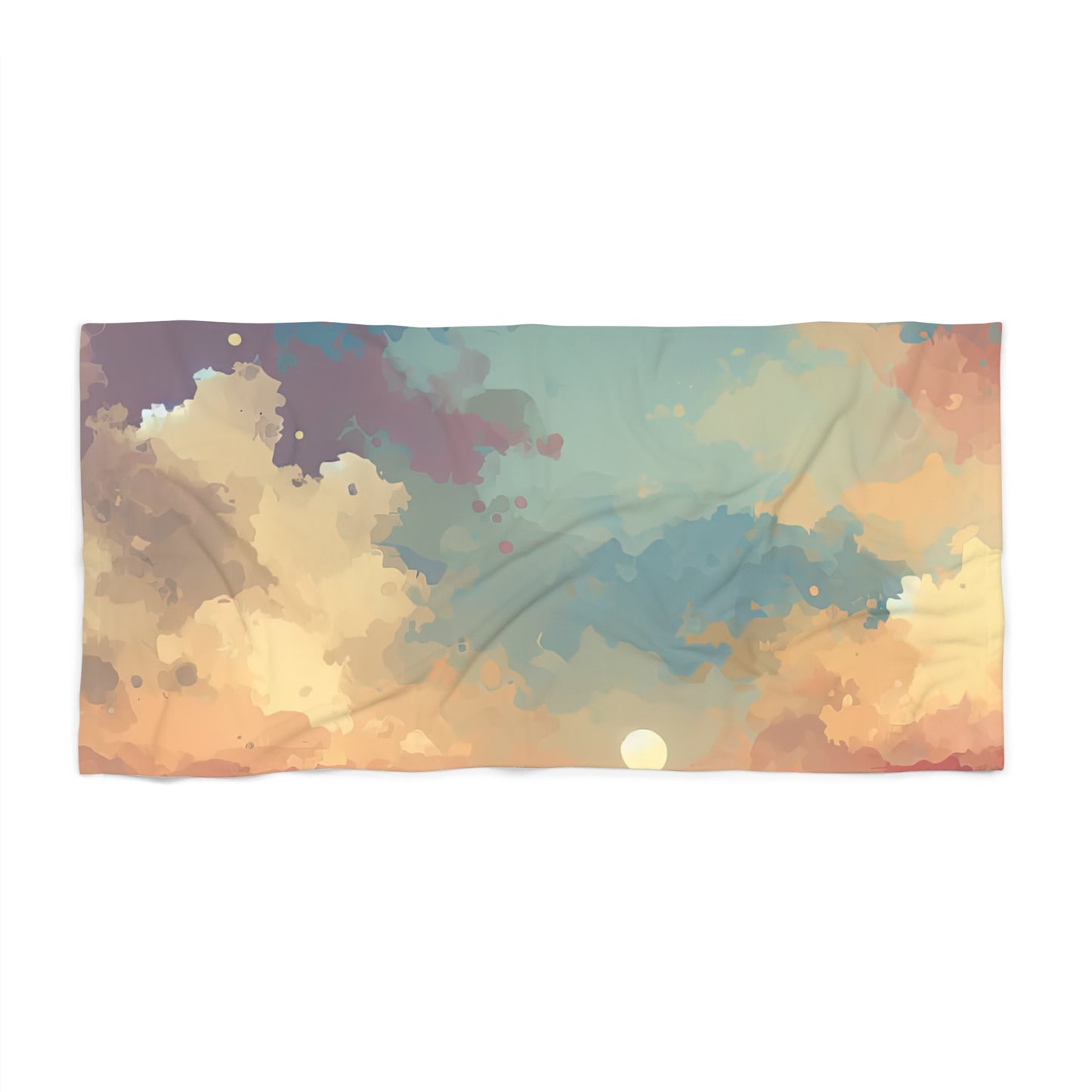 Dusky Sky Glow Beach Towel