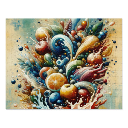 Nourishing Tachism Symphony Jigsaw Puzzle (30, 110, 252, 500,1000-Piece)