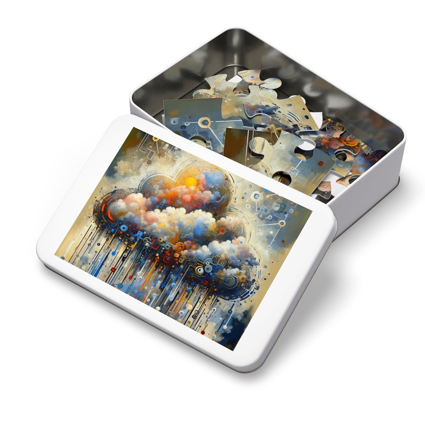 Cloud Community Crafting Jigsaw Puzzle (30, 110, 252, 500,1000-Piece)