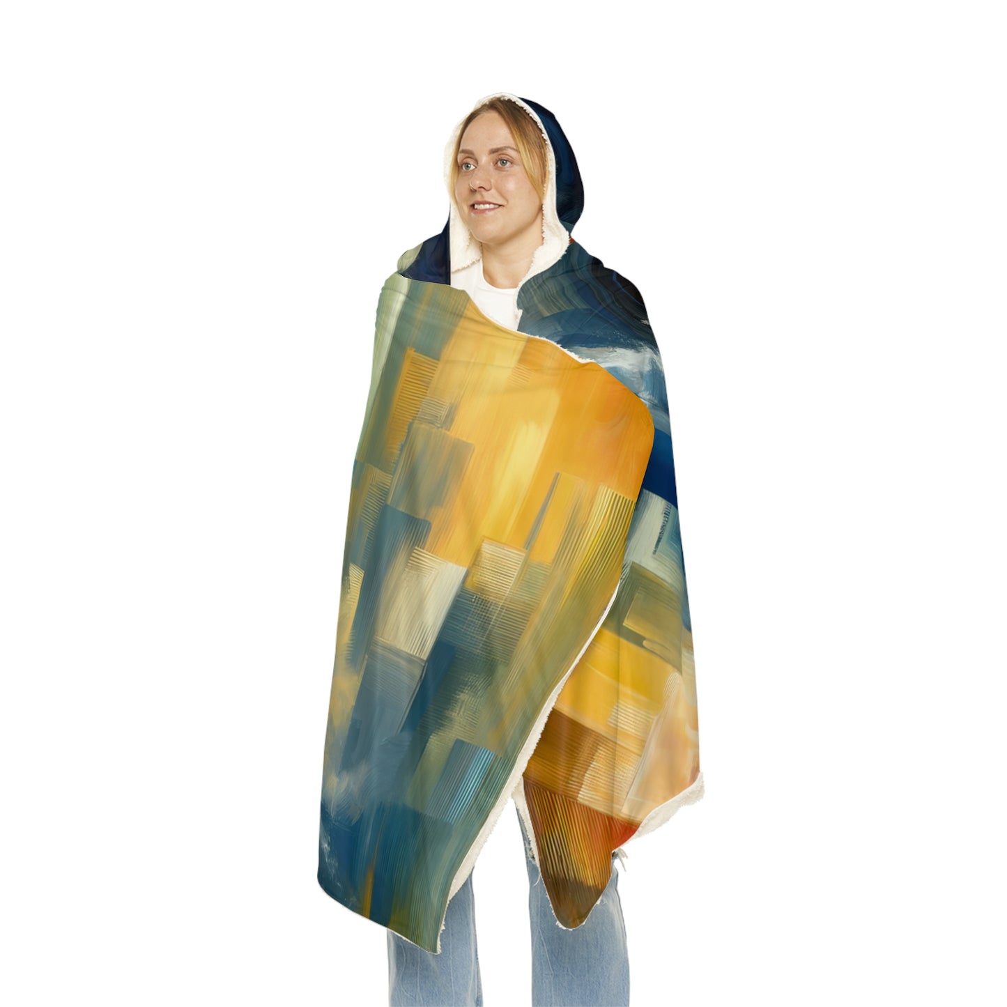 Persistence Force Abstract Snuggle Blanket