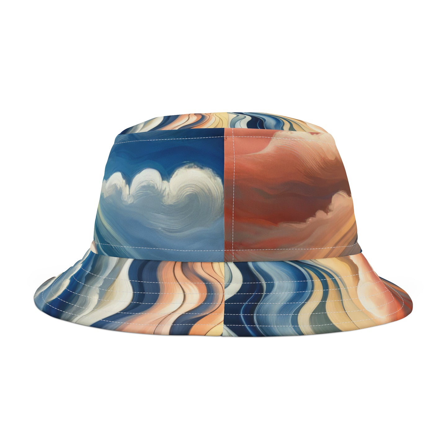 Tachism Confluence Harmony Bucket Hat (AOP)