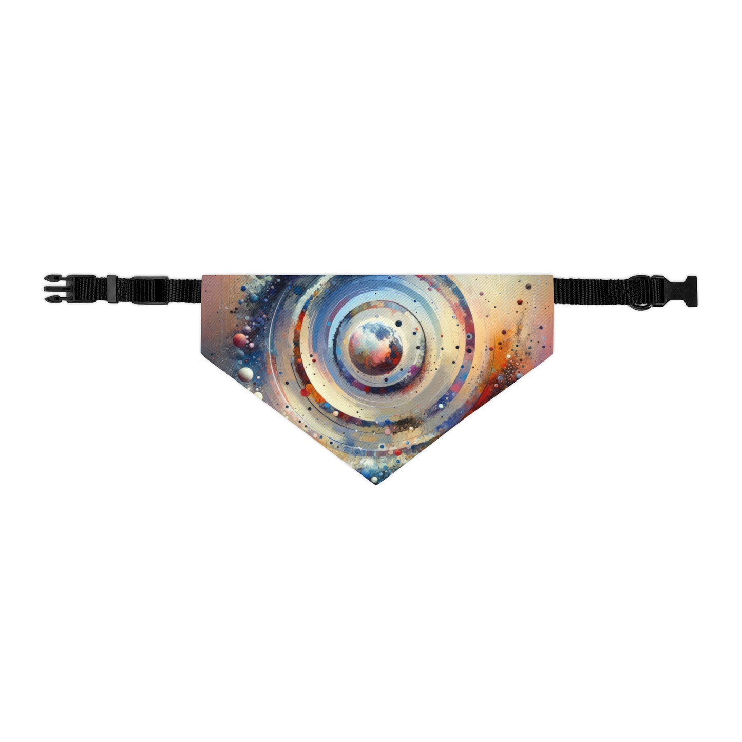 Conscious Rings Tachism Pet Bandana Collar