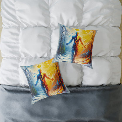 Invincible Summer Discovery Spun Polyester Pillow