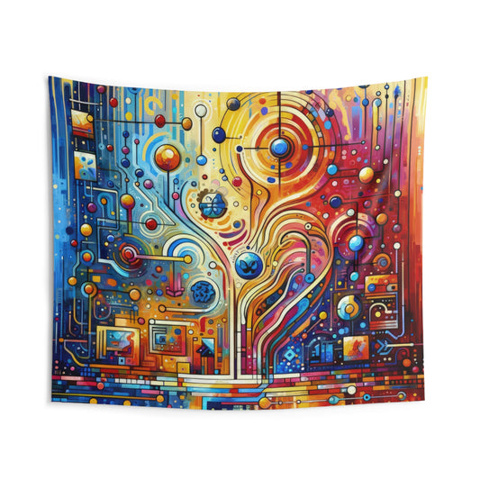 Supportive Divided Empathy Indoor Wall Tapestries