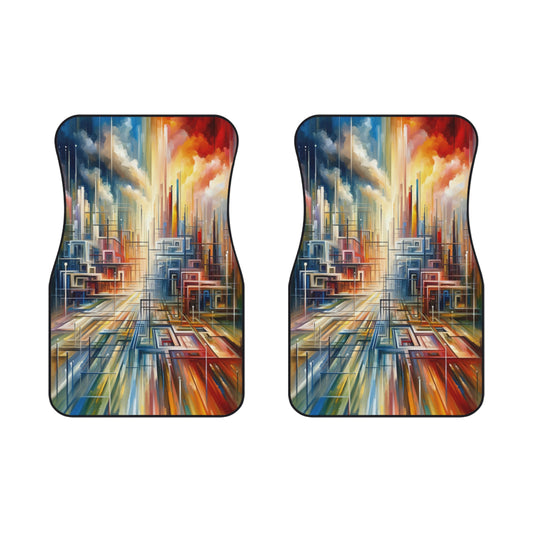 Urban Flow Interconnectedness Car Mats (2x Front)