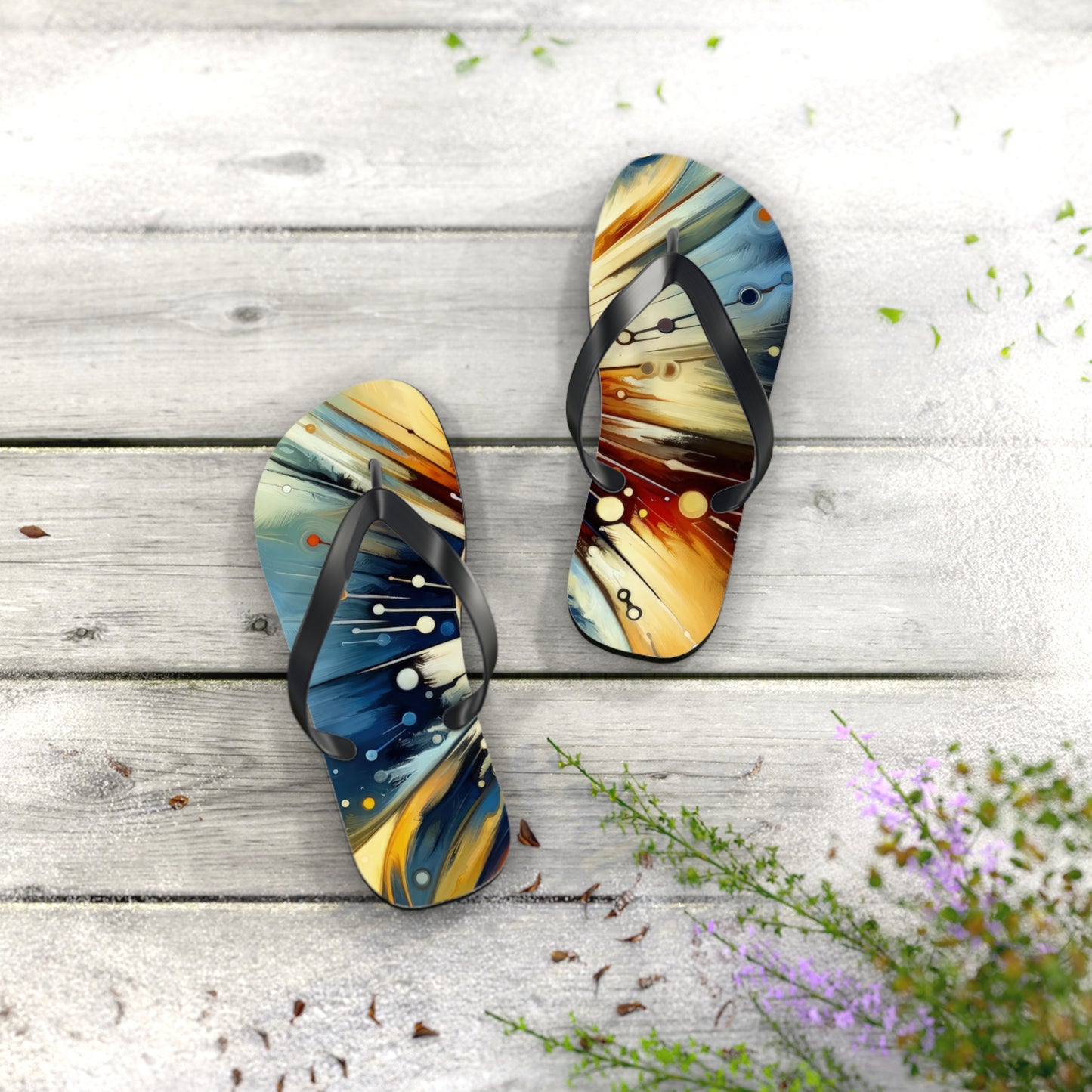 Compassionate Ethical Guidance Flip Flops