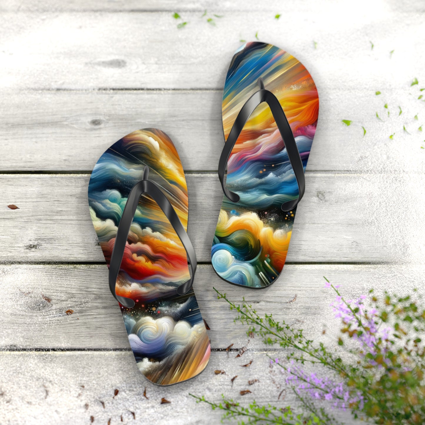 Dawn New Consciousness Flip Flops