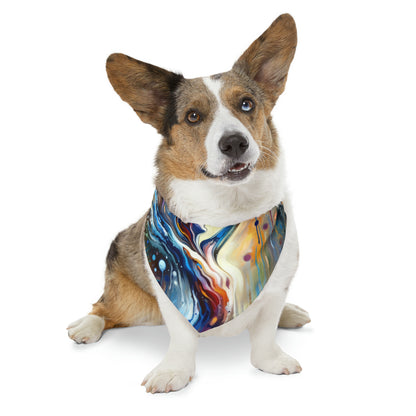 Journey Embrace Tachism Pet Bandana Collar