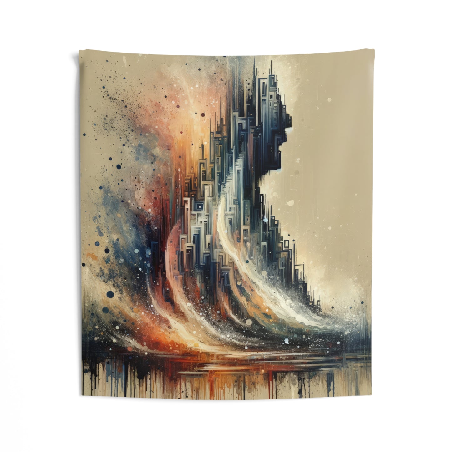 Enduring Echoes Resonance Indoor Wall Tapestries