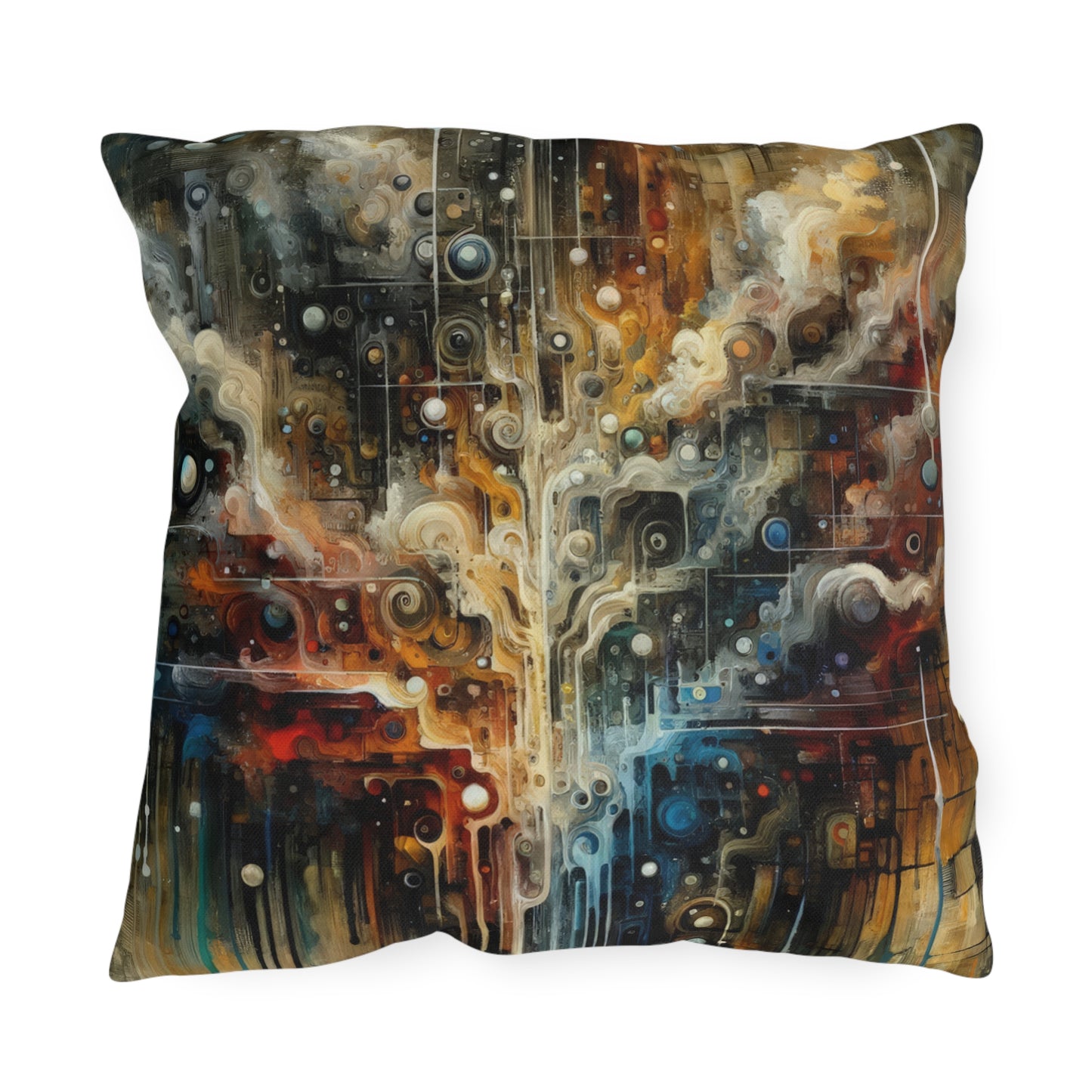 Integral Stewardship Abstract Outdoor Pillows
