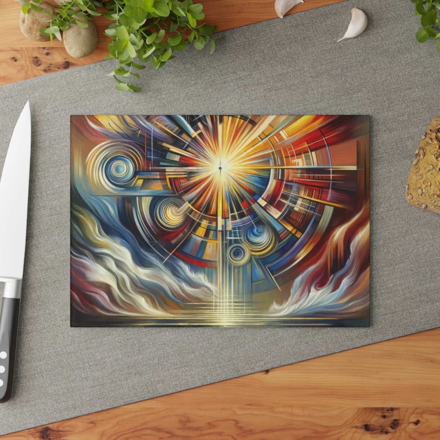 Declaration Movement Transformation Glass Cutting Board