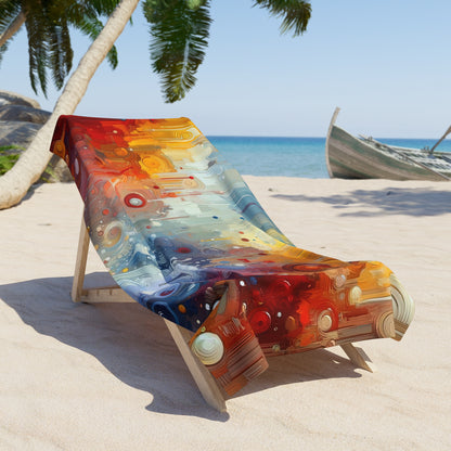 Joyous Effortless Exhale Beach Towel