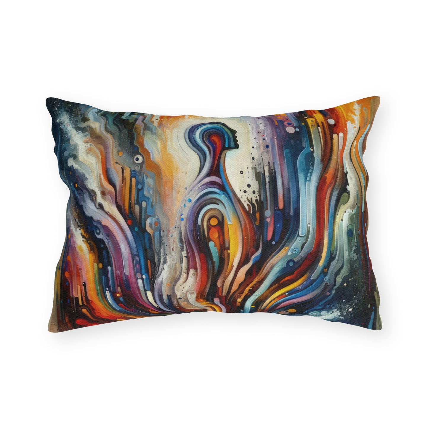 Threshold Collective Consciousness Outdoor Pillows