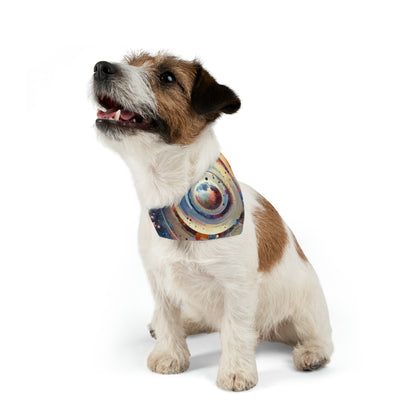 Conscious Rings Tachism Pet Bandana Collar