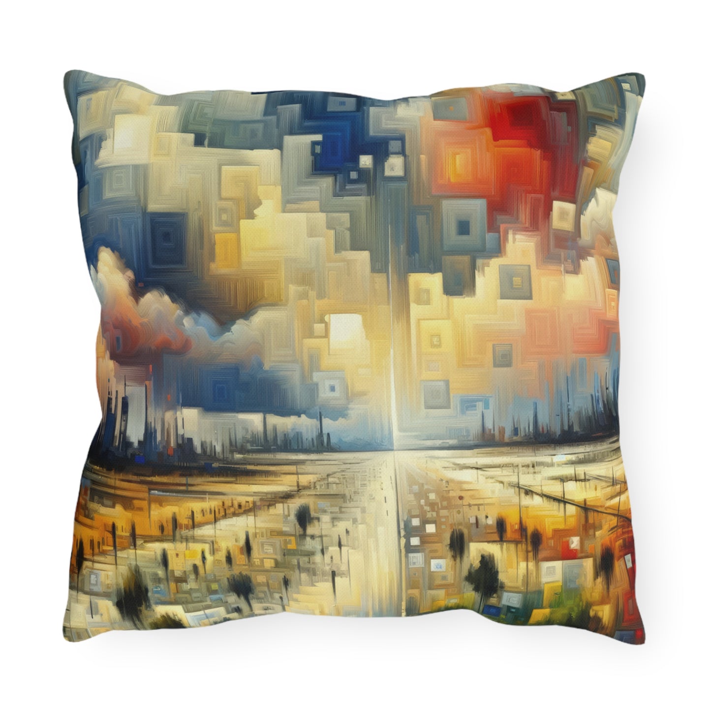 Earnest Gathering Rainwater Outdoor Pillows