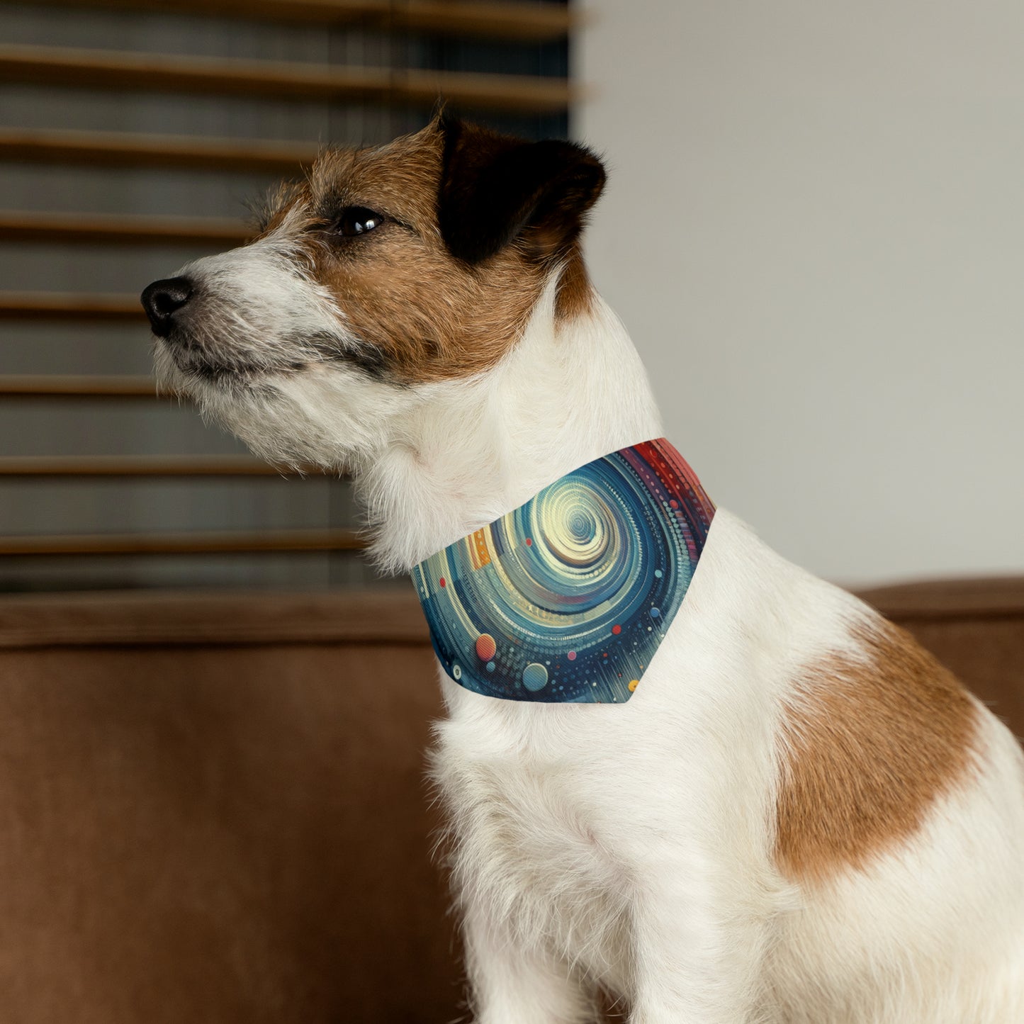 Considerate Echoes Resonate Pet Bandana Collar