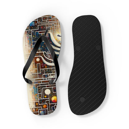Syncing Silicon Spirituality Flip Flops