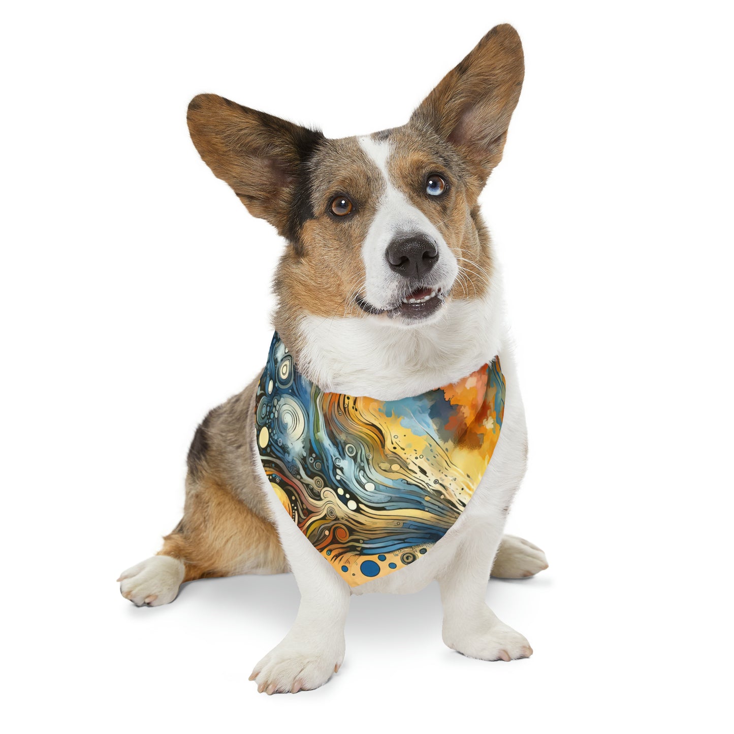 Intentional Awakening Reflection Pet Bandana Collar