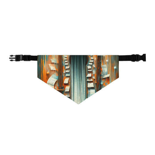 Illuminated Truths Mirror Pet Bandana Collar