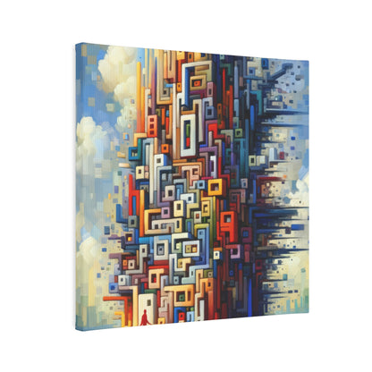 Architectural Endeavor Tapestry Canvas Photo Tile