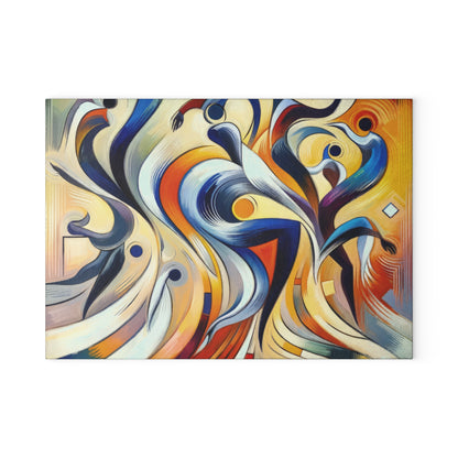 Wisdom Dance Inquiry Glass Cutting Board