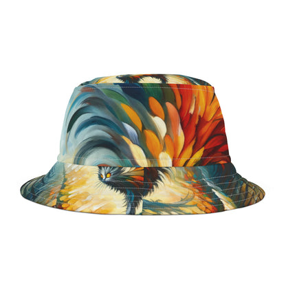 Autumn Whirlwind Escape Bucket Hat (AOP)