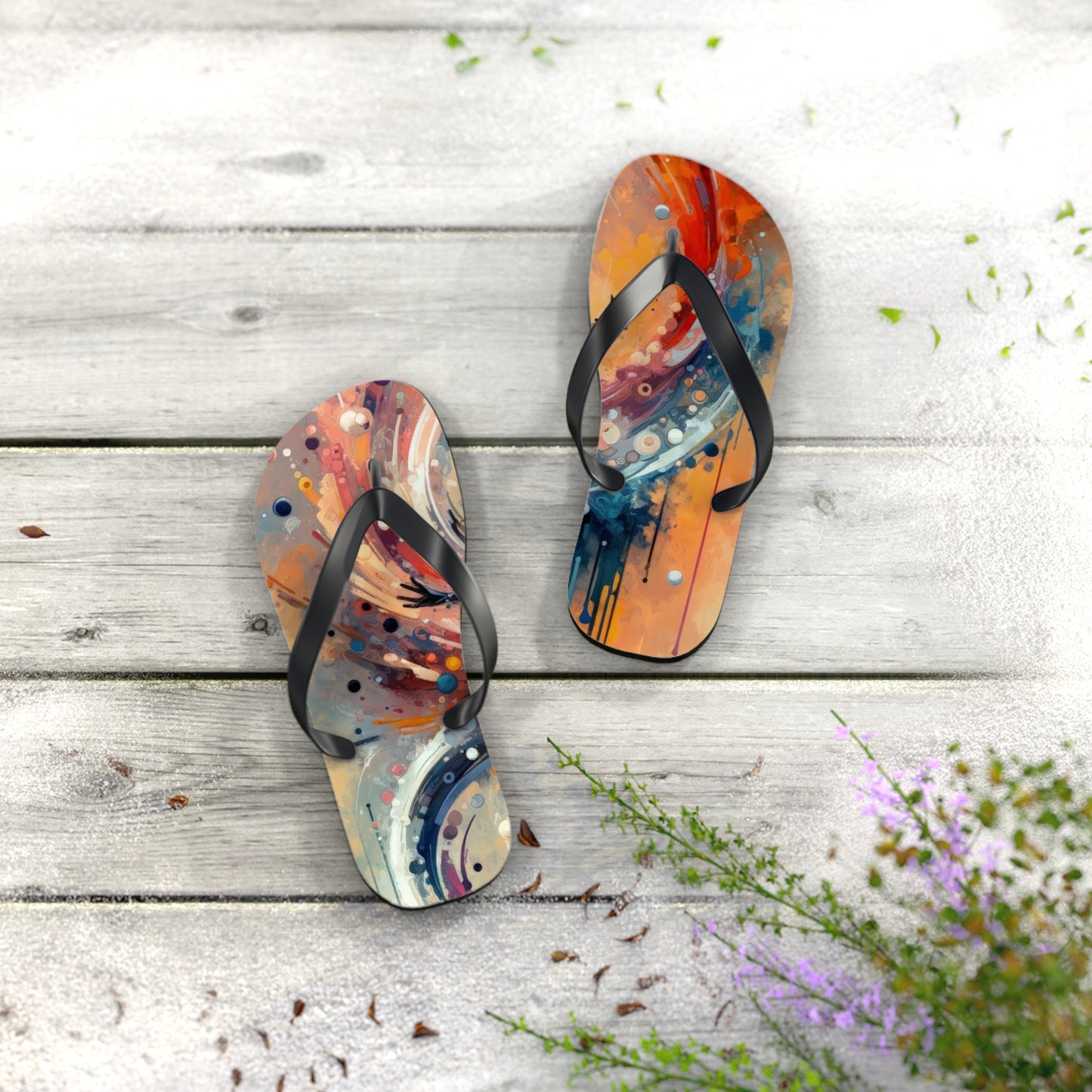 Decision Dance Tachism Flip Flops
