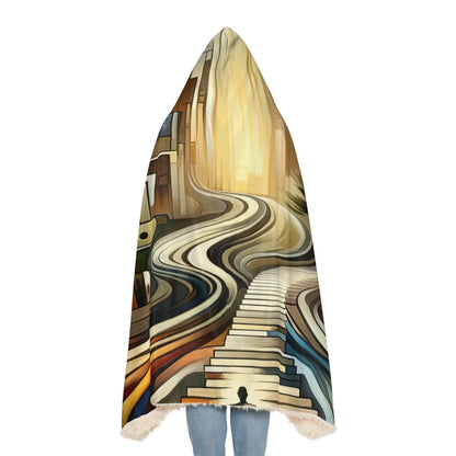 Relatable Journey Abstraction Snuggle Blanket