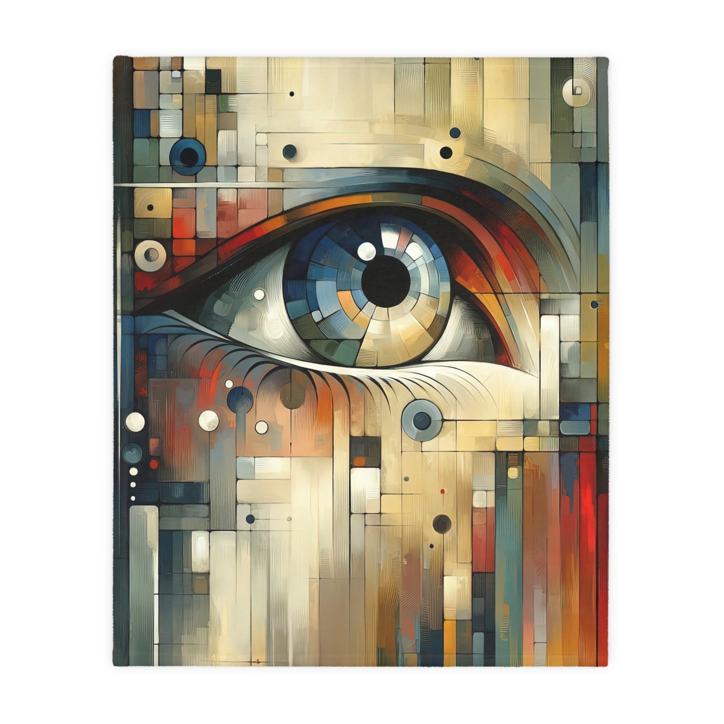 Focused Vision Quest Velveteen Microfiber Blanket (Two-sided print)