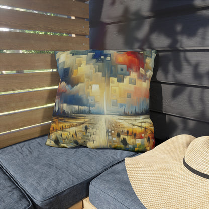 Earnest Gathering Rainwater Outdoor Pillows