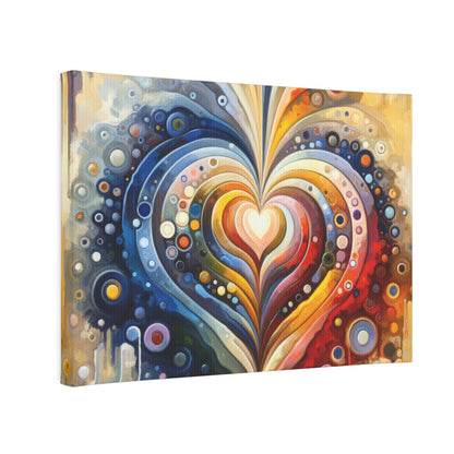 Harmonic Heart Essence Canvas Photo Tile