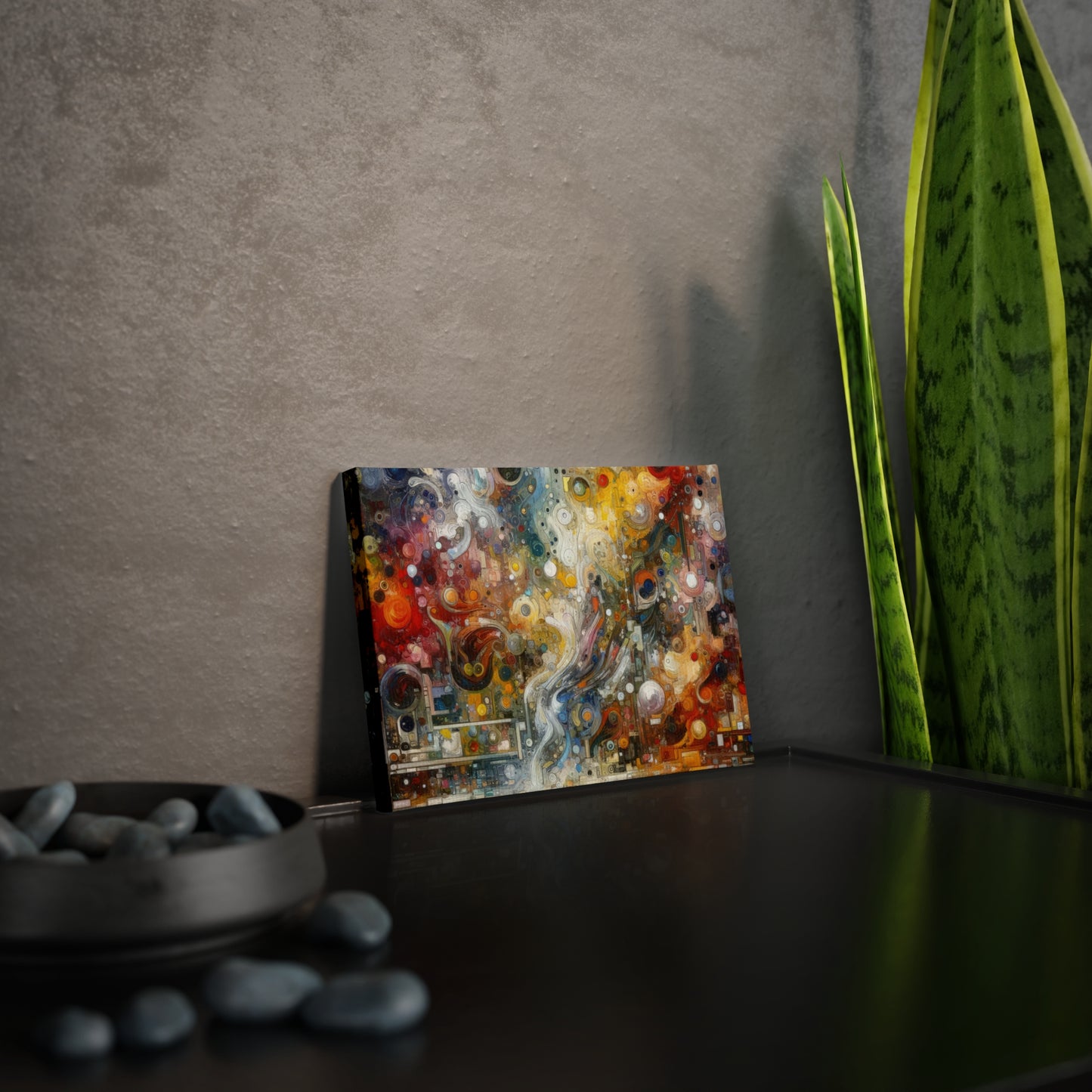 Perception Mosaic Abstract Canvas Photo Tile