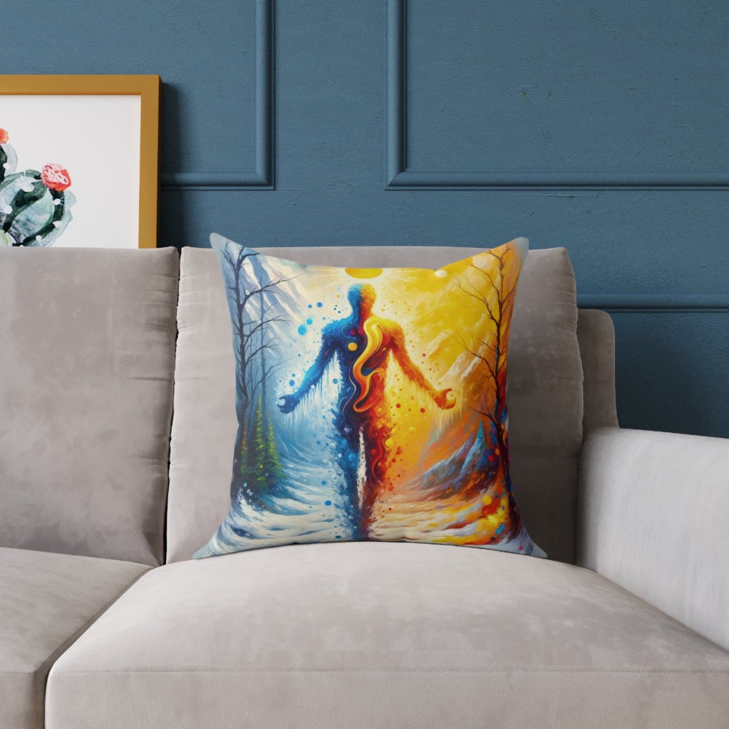 Invincible Summer Discovery Spun Polyester Pillow