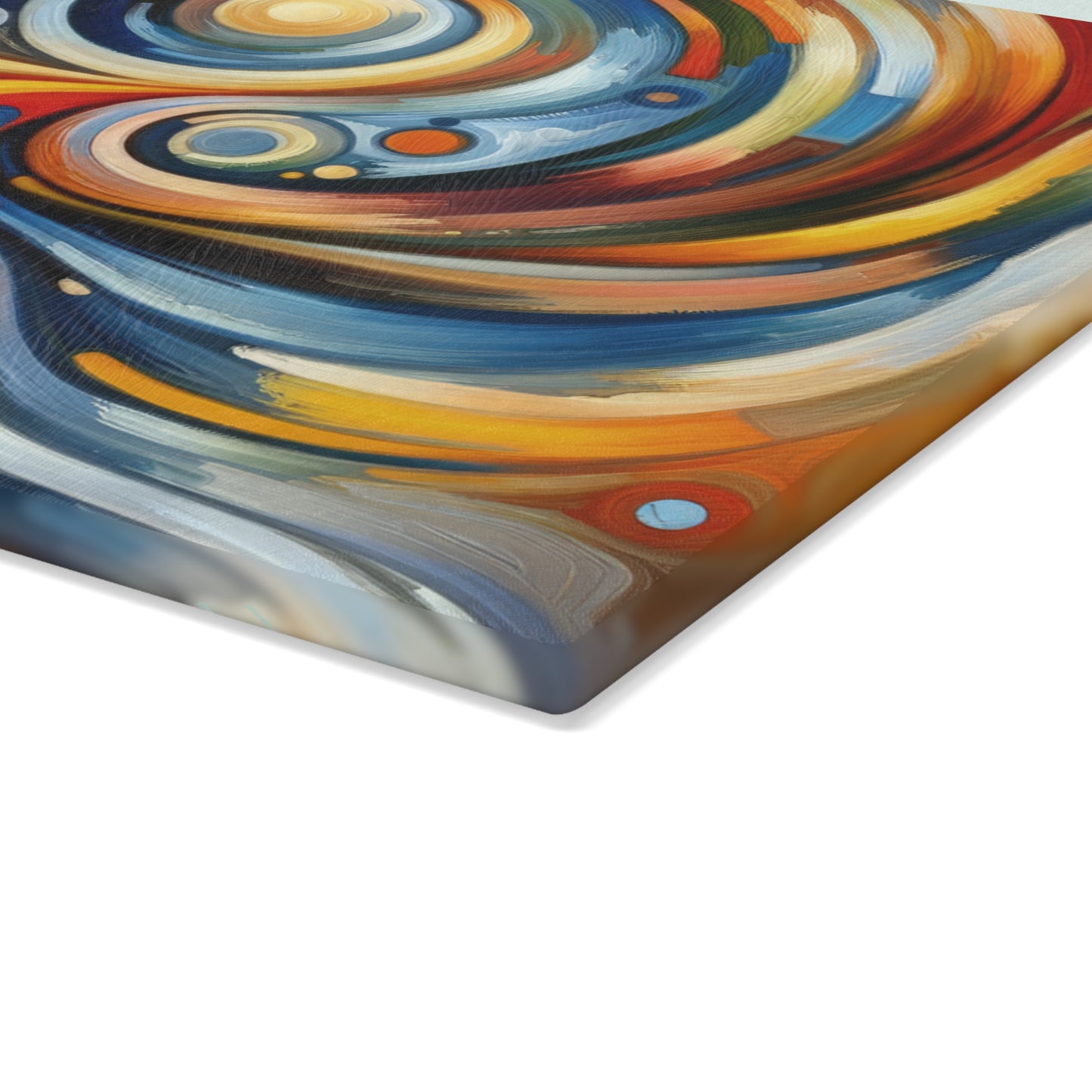 Transformative Harmonic Tachism Glass Cutting Board