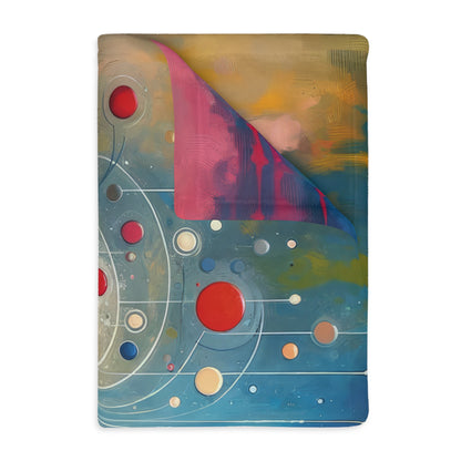 Emotional Physics Heart Velveteen Microfiber Blanket (Two-sided print)