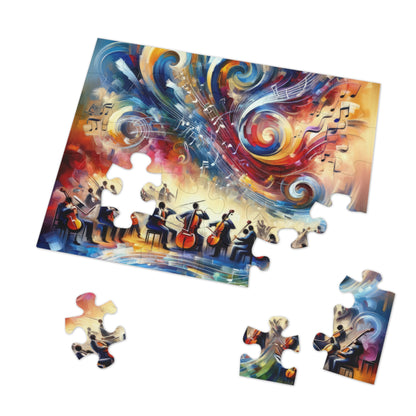 Vibrant Maestro Symphony Jigsaw Puzzle (30, 110, 252, 500,1000-Piece)