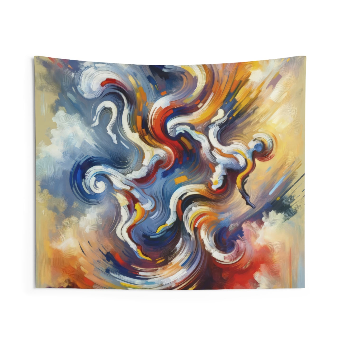 Dancing Disruption Tachism Indoor Wall Tapestries