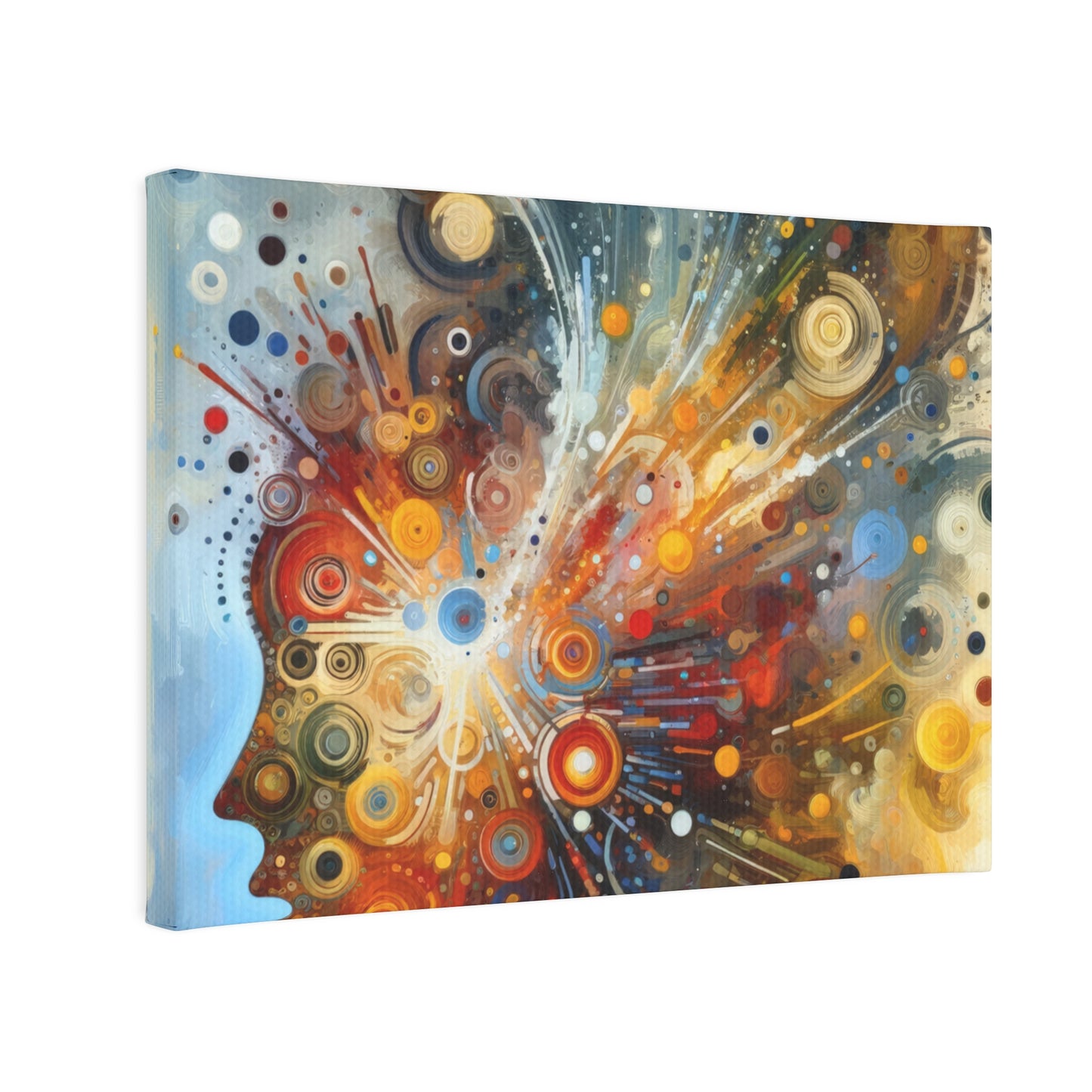Desire Visualization Tachism Canvas Photo Tile