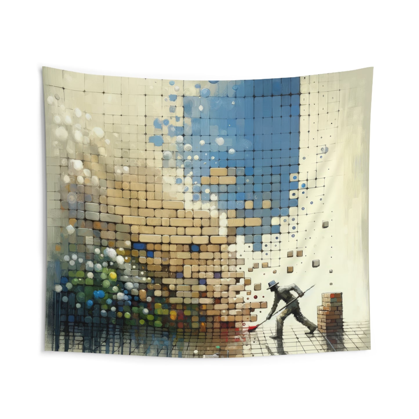 Change Tachism Everyday Indoor Wall Tapestries